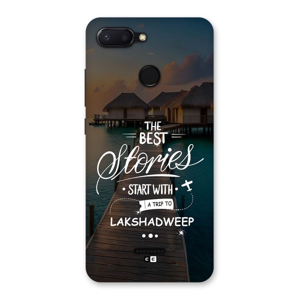 Lakshadweep Stories Back Case for Redmi 6
