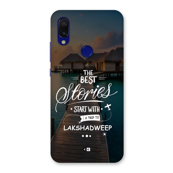 Lakshadweep Stories Back Case for Redmi 7