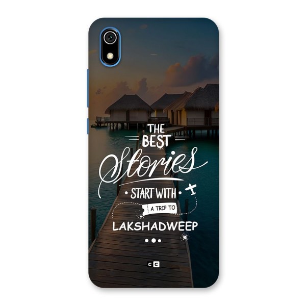Lakshadweep Stories Back Case for Redmi 7A