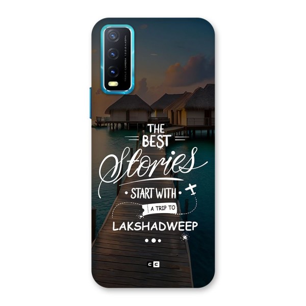 Lakshadweep Stories Back Case for Vivo Y12s