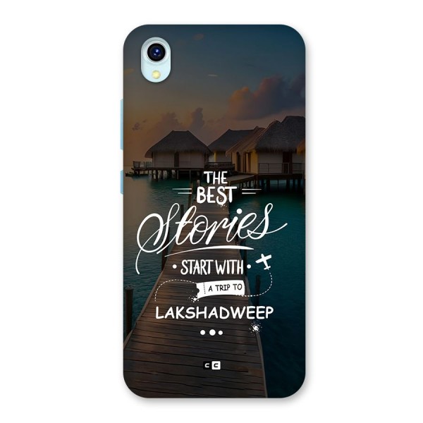 Lakshadweep Stories Back Case for Vivo Y1s
