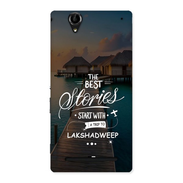Lakshadweep Stories Back Case for Xperia T2