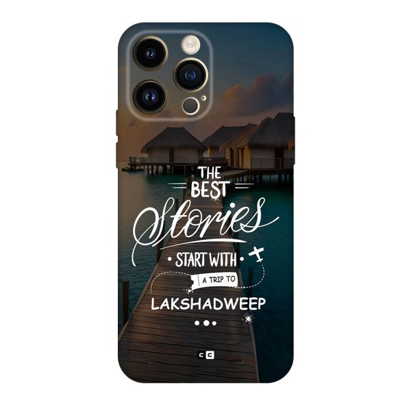 Lakshadweep Stories Back Case for iPhone 14 Pro Max