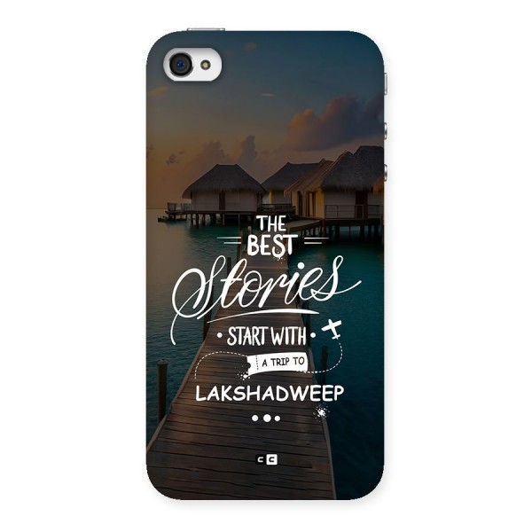 Lakshadweep Stories Back Case for iPhone 4 4s
