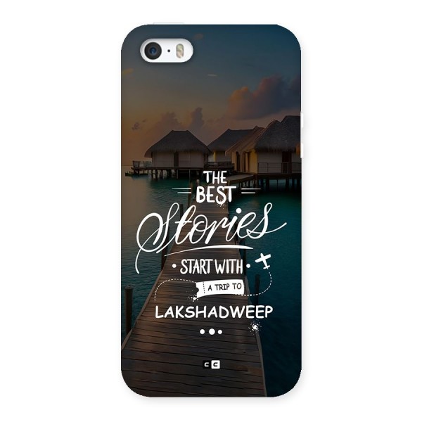 Lakshadweep Stories Back Case for iPhone 5 5s