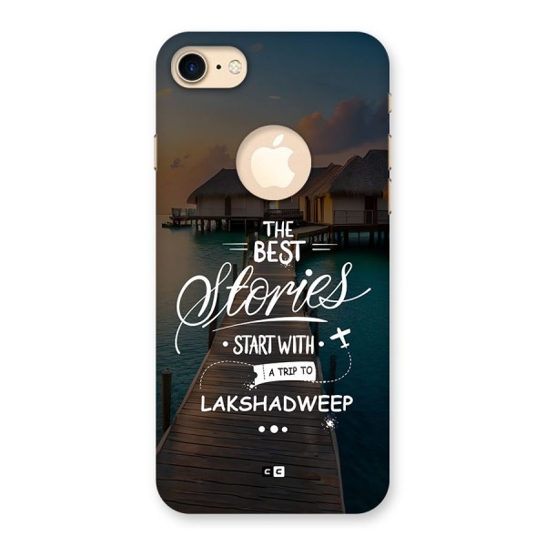 Lakshadweep Stories Back Case for iPhone 7 Logo Cut