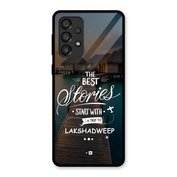 Lakshadweep Stories Glass Back Case for Galaxy A33 5G
