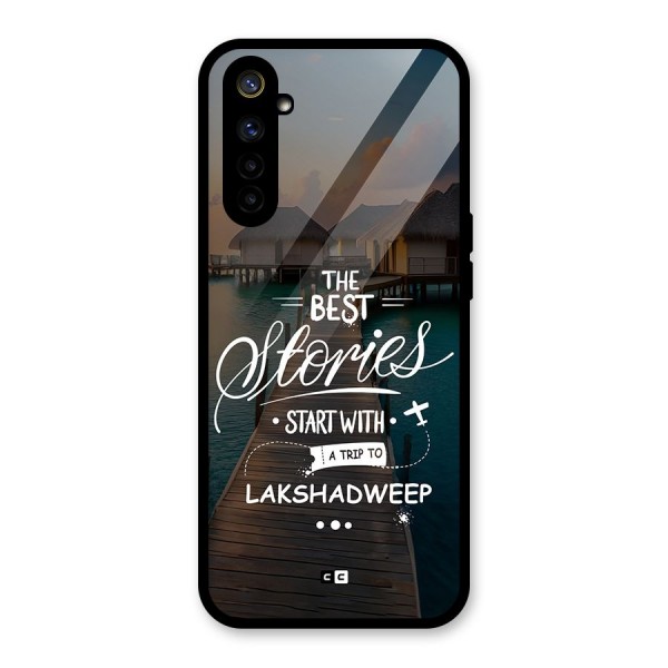 Lakshadweep Stories Glass Back Case for Realme 6