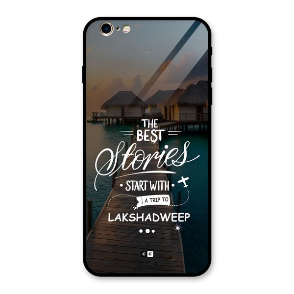 Lakshadweep Stories Glass Back Case for iPhone 6 Plus 6S Plus