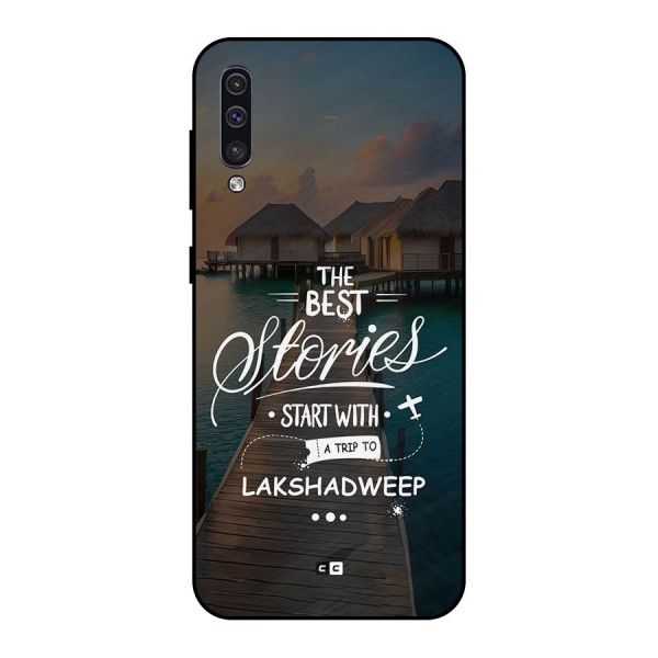 Lakshadweep Stories Metal Back Case for Galaxy A30s