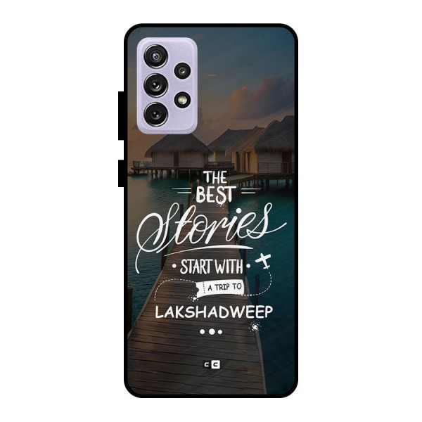 Lakshadweep Stories Metal Back Case for Galaxy A72