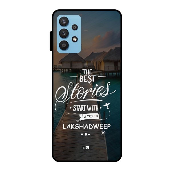 Lakshadweep Stories Metal Back Case for Galaxy M32 5G