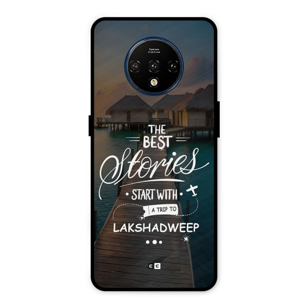 Lakshadweep Stories Metal Back Case for OnePlus 7T