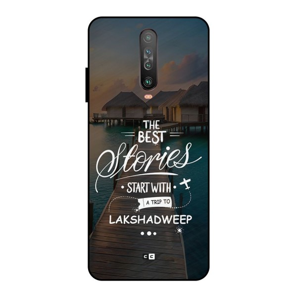 Lakshadweep Stories Metal Back Case for Poco X2