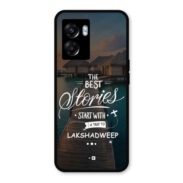 Lakshadweep Stories Metal Back Case for Realme Narzo 50 5G