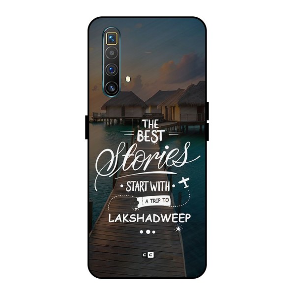 Lakshadweep Stories Metal Back Case for Realme X3