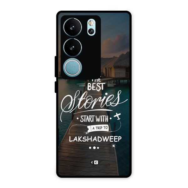 Lakshadweep Stories Metal Back Case for Vivo V29
