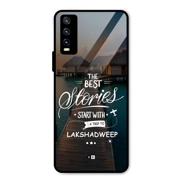 Lakshadweep Stories Metal Back Case for Vivo Y20i