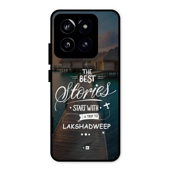 Lakshadweep Stories Metal Back Case for Xiaomi 14