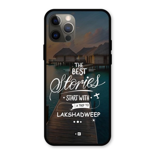 Lakshadweep Stories Metal Back Case for iPhone 12 Pro