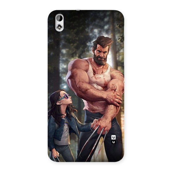 Laura Logan Back Case for Desire 816