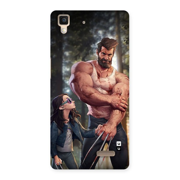 Laura Logan Back Case for Oppo R7