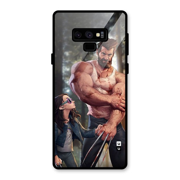 Laura Logan Glass Back Case for Galaxy Note 9