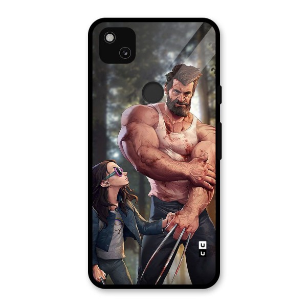 Laura Logan Glass Back Case for Google Pixel 4a