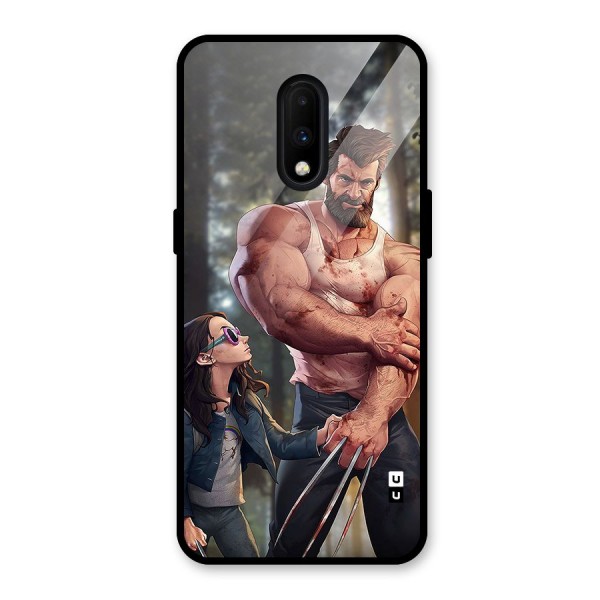 Laura Logan Glass Back Case for OnePlus 7