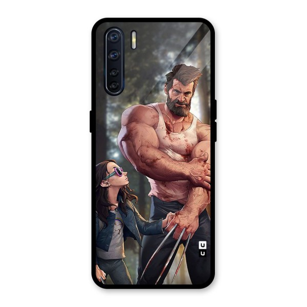 Laura Logan Glass Back Case for Oppo F15