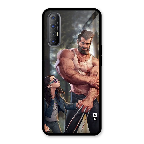 Laura Logan Glass Back Case for Oppo Reno3 Pro