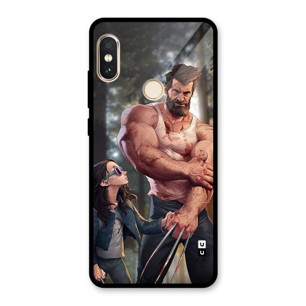 Laura Logan Glass Back Case for Redmi Note 5 Pro
