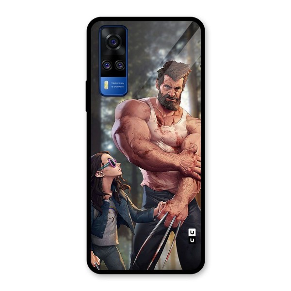 Laura Logan Glass Back Case for Vivo Y51