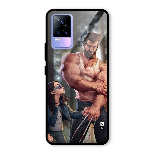 Laura Logan Glass Back Case for Vivo Y73