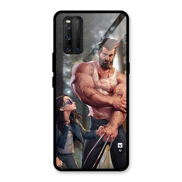 Laura Logan Glass Back Case for Vivo iQOO 3