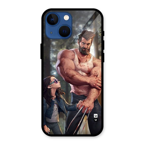Laura Logan Glass Back Case for iPhone 13 Mini