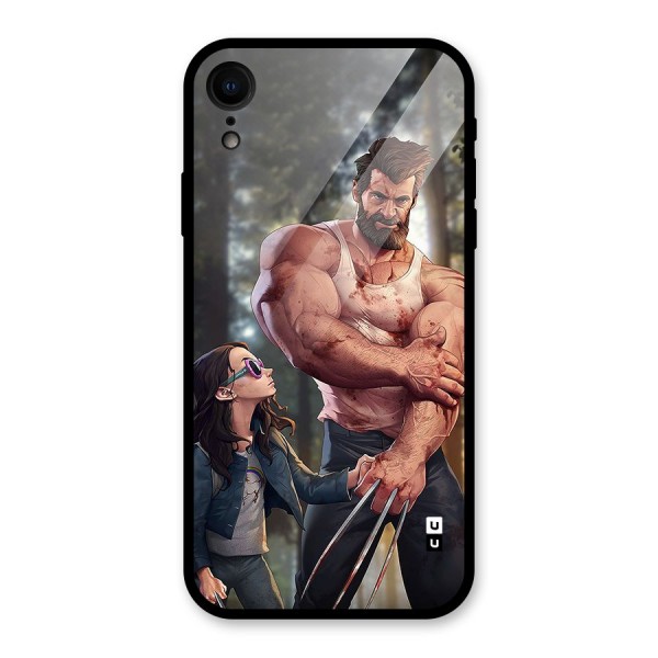 Laura Logan Glass Back Case for iPhone XR