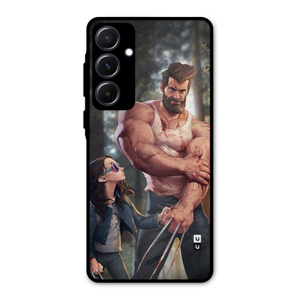 Laura Logan Metal Back Case for Galaxy A55
