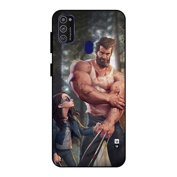 Laura Logan Metal Back Case for Galaxy M30s
