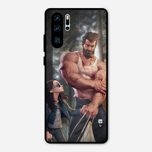 Laura Logan Metal Back Case for Huawei P30 Pro