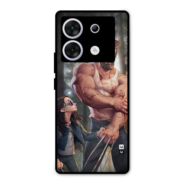 Laura Logan Metal Back Case for Infinix Zero 30 5G