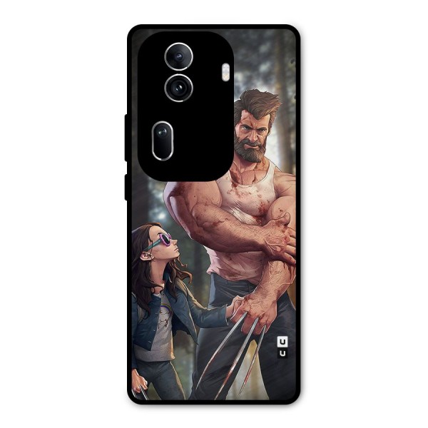 Laura Logan Metal Back Case for Oppo Reno11 Pro 5G