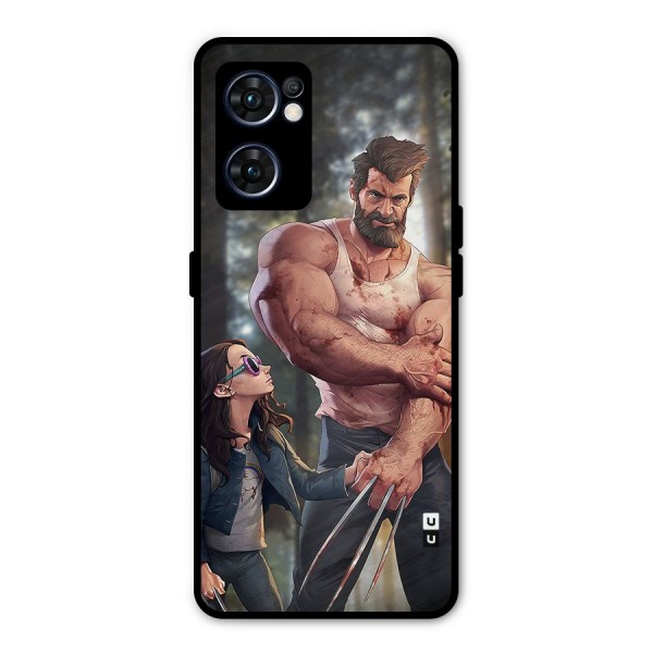 Laura Logan Metal Back Case for Oppo Reno7 5G