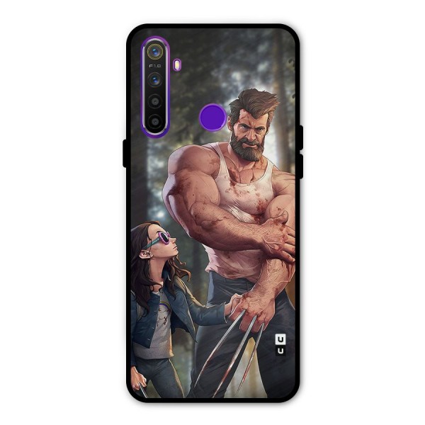 Laura Logan Metal Back Case for Realme Narzo 10