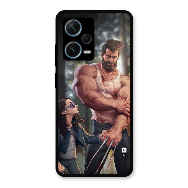 Laura Logan Metal Back Case for Redmi Note 12 Pro Plus 5G
