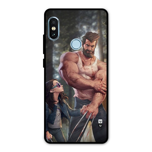 Laura Logan Metal Back Case for Redmi Note 5 Pro