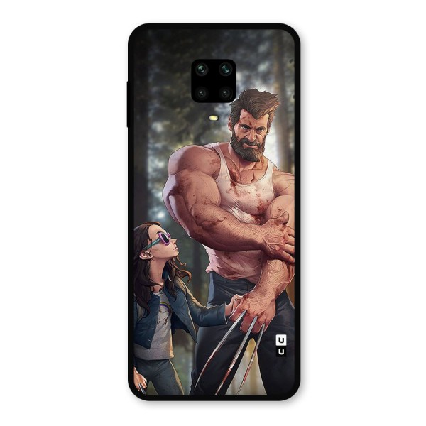 Laura Logan Metal Back Case for Redmi Note 9 Pro Max