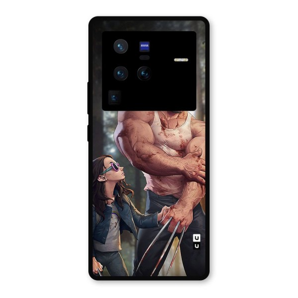 Laura Logan Metal Back Case for Vivo X80 Pro