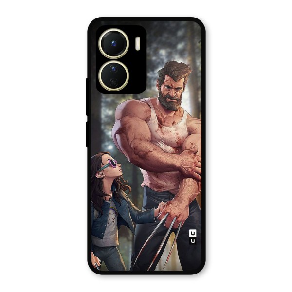 Laura Logan Metal Back Case for Vivo Y16