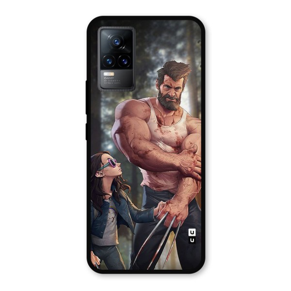 Laura Logan Metal Back Case for Vivo Y73